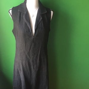 Vintage Linen Maxi Dress